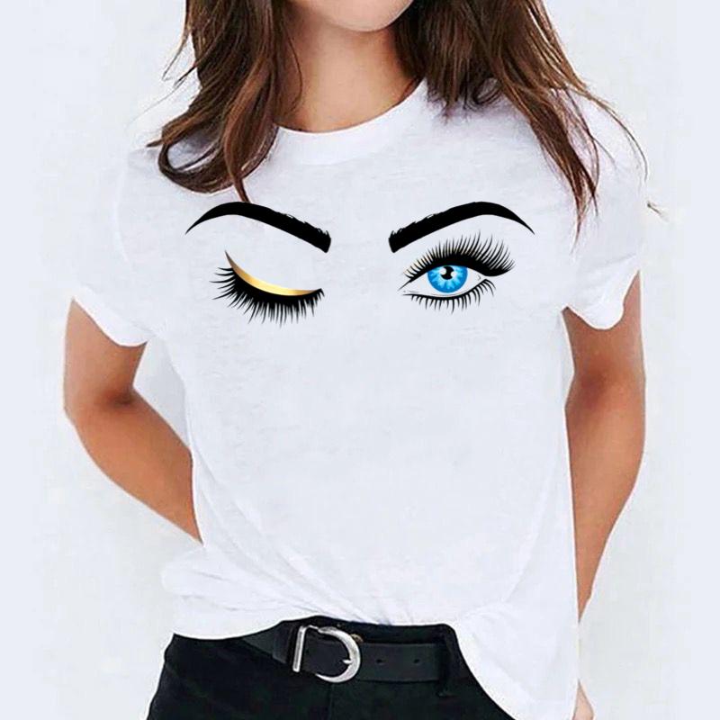 Tricou dama din bumbac 100% Blue Eye