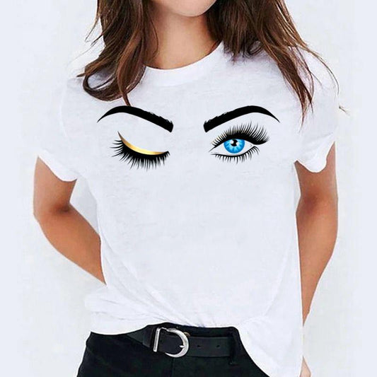 Tricou dama din bumbac 100% Blue Eye