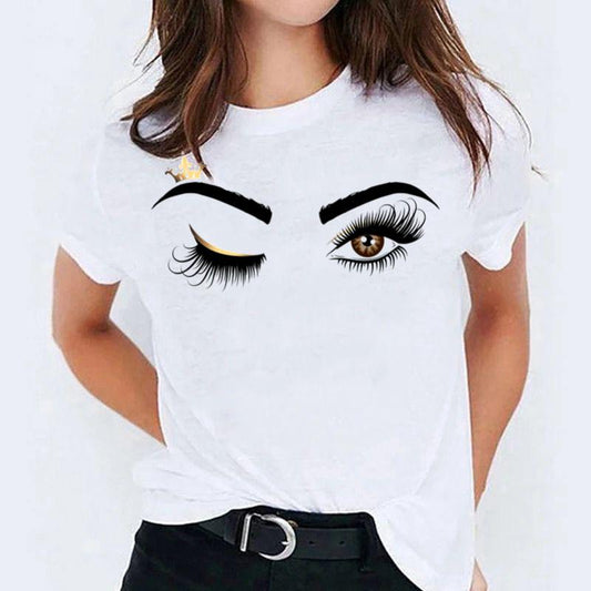 Tricou dama din bumbac 100% Black Eye