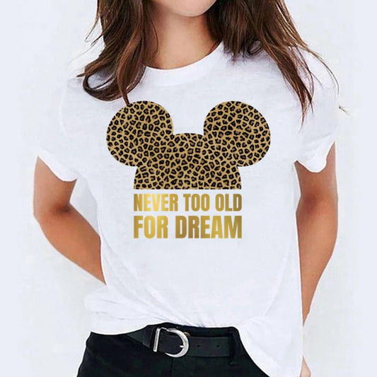 Tricou Never too old (White)