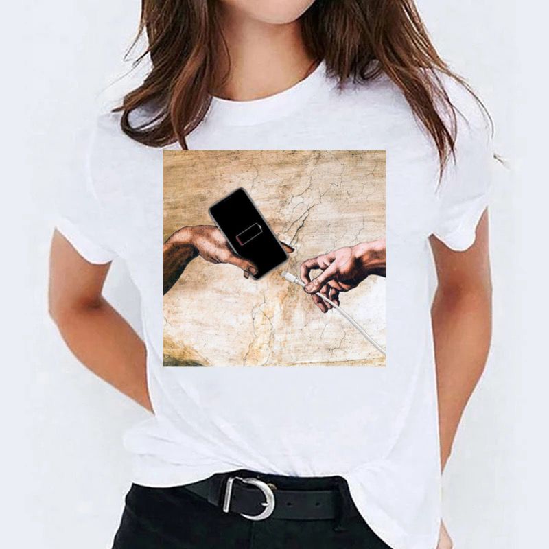 Tricou dama din bumbac 100% Charge