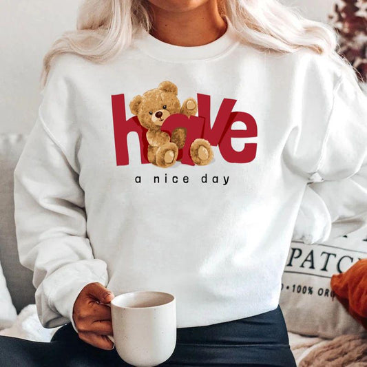 Bluza din bumbac 100% Nice Day