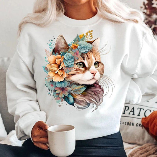 Bluza din bumbac 100% New Cat