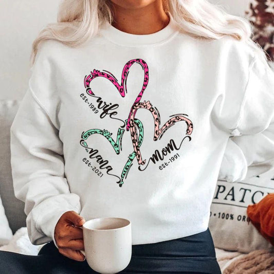Bluza din bumbac 100% Wife