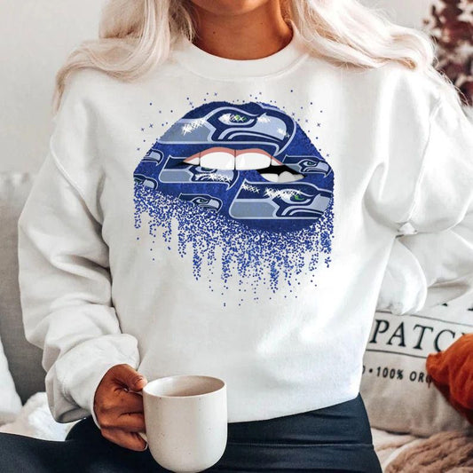 Bluza din bumbac 100% Blue lips