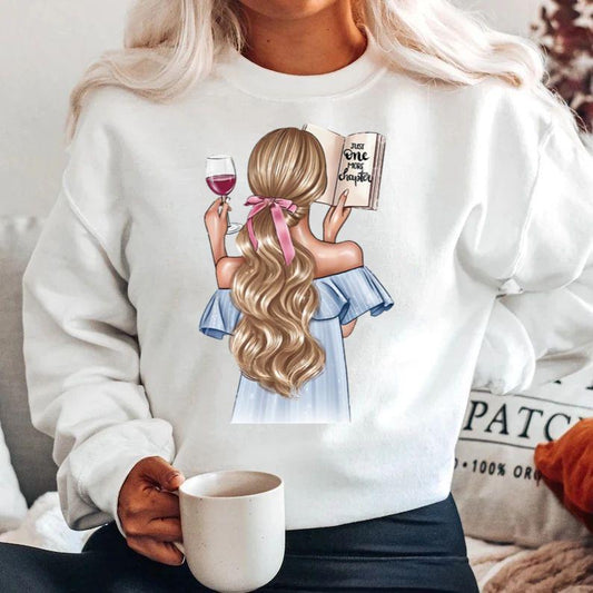 Bluza din bumbac 100% Girl
