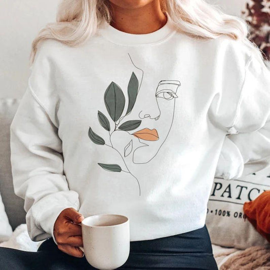Bluza din bumbac 100% Face