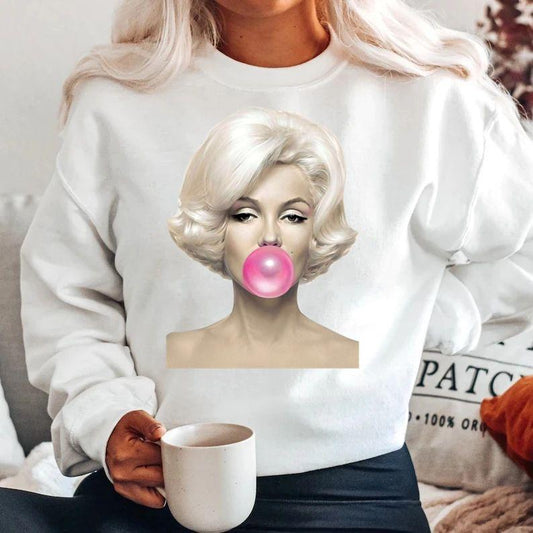 Bluza din bumbac 100% Marilyn Monroe