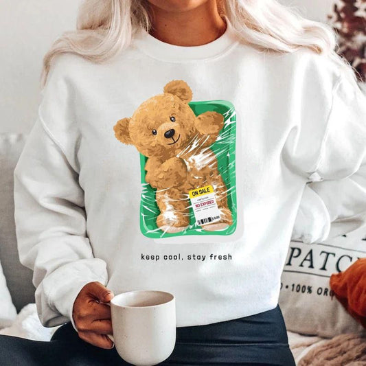 Bluza din bumbac 100% Keep Cool