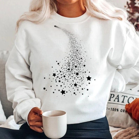 Bluza din bumbac 100% Stars 4
