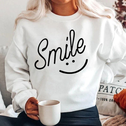 Bluza din bumbac 100% Smile