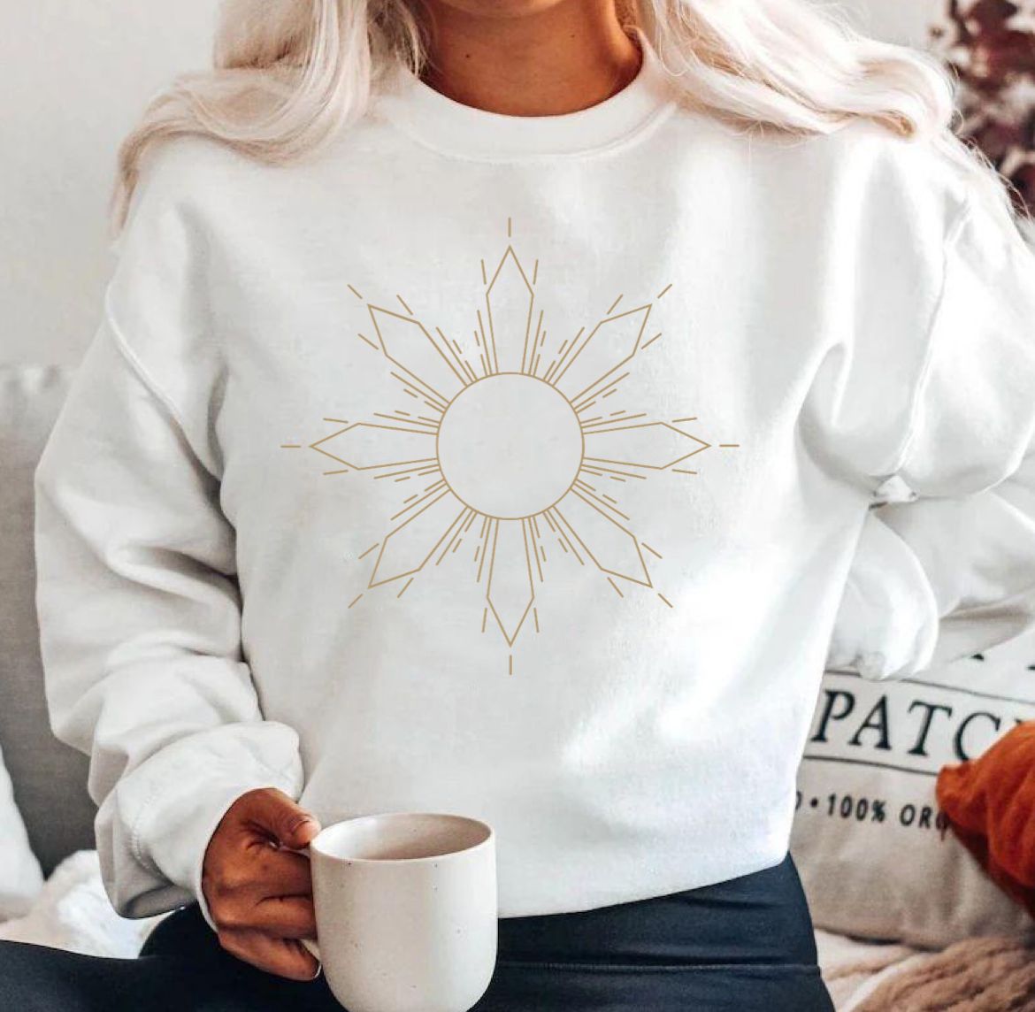 Bluza alba din bumbac 100% Star