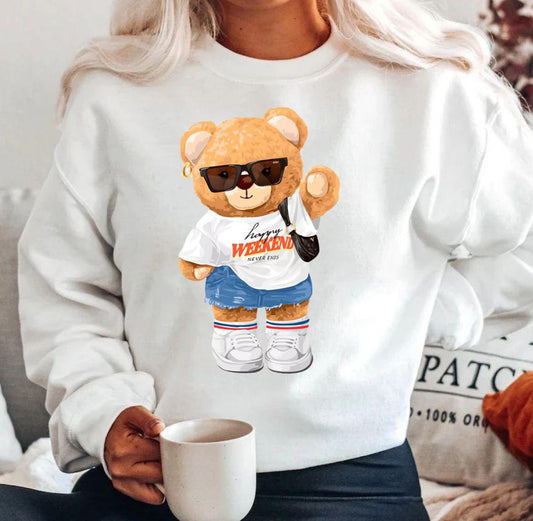Bluza din bumbac 100% Style bear