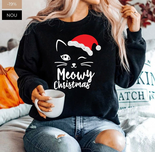 Bluza Neagra Meowy