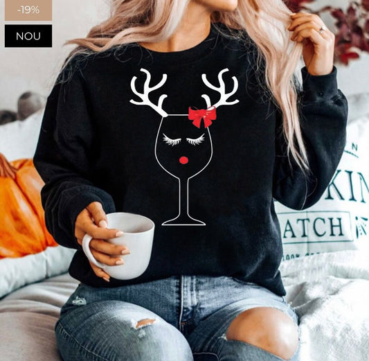 Bluza Negru Wine
