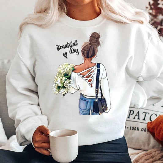 Bluza din bumbac 100% Beautiful day