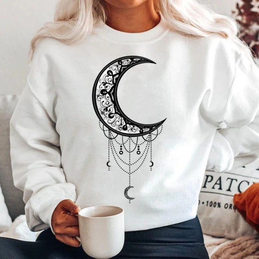 Bluza din bumbac 100% Moon