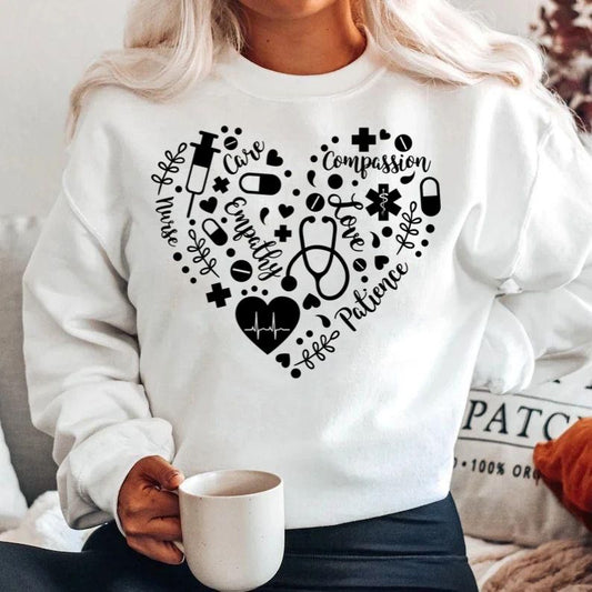 Bluza din bumbac 100% Compassion
