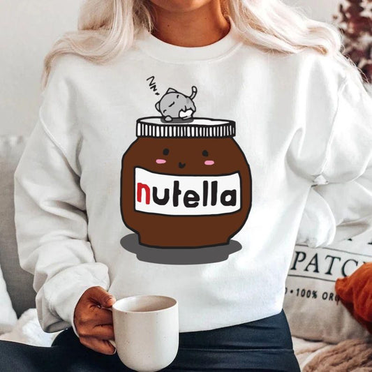 Bluza din bumbac 100% Nutella