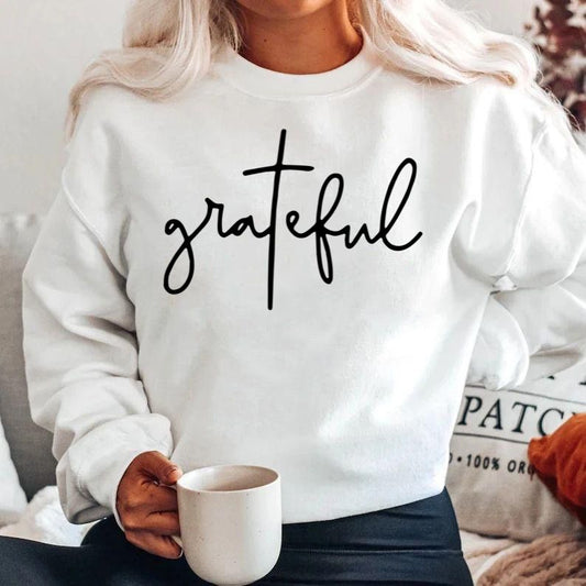 Bluza din bumbac 100% Grateful