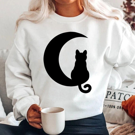 Bluza din bumbac 100% Moon