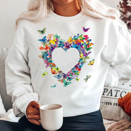 Bluza din bumbac 100% Heart spring 2
