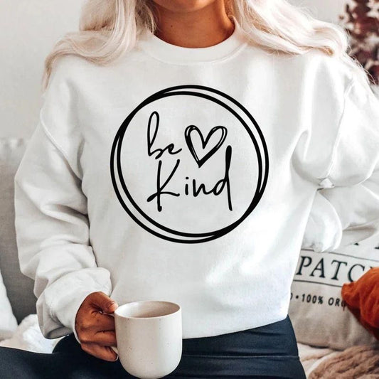 Bluza din bumbac 100% Be kind