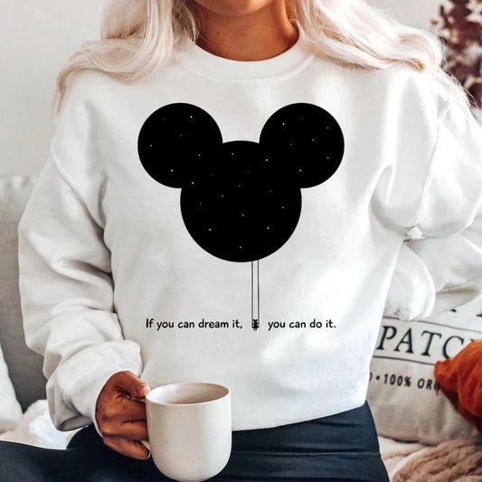 Bluza din bumbac 100% You can do it
