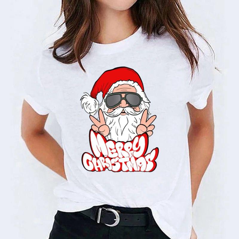 Tricou dama din bumbac 100% Merry Christmas Swag