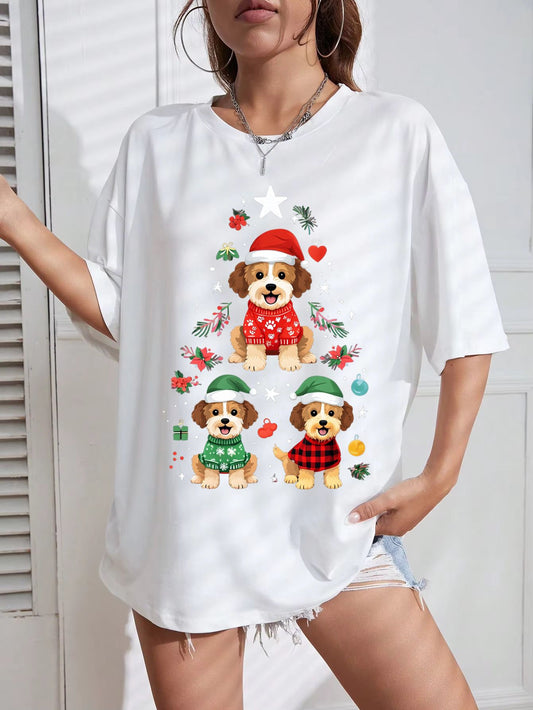 Tricou Oversize din bumbac 100% Sweet