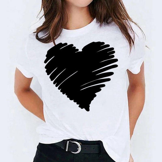 Tricou Black heart