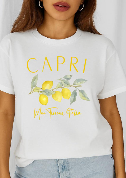 Tricou dama din bumbac 100% Capri