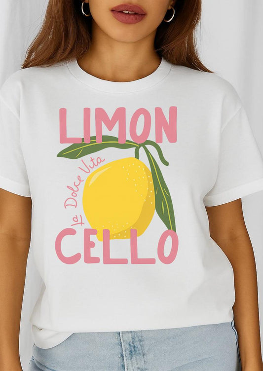 Tricou dama din bumbac 100% Limon