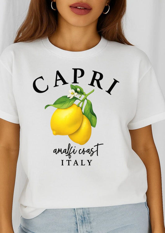 Tricou dama din bumbac 100% Capri