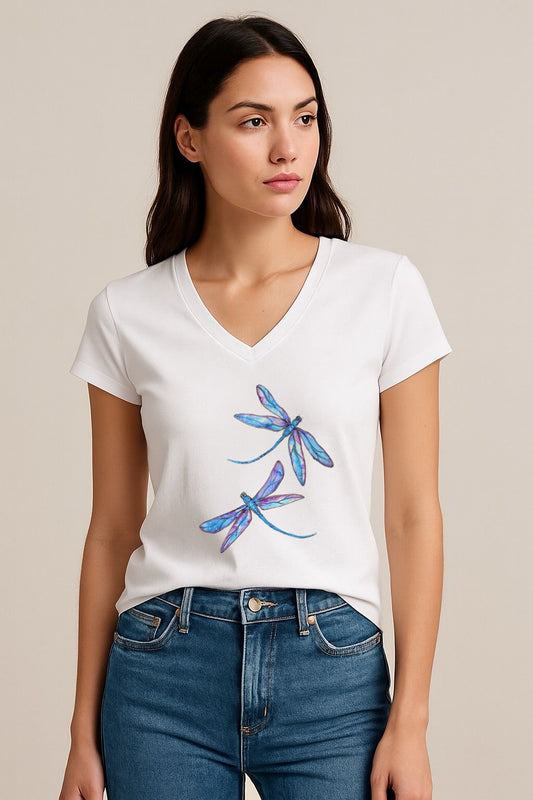 Tricou Anchior Blue Libelula