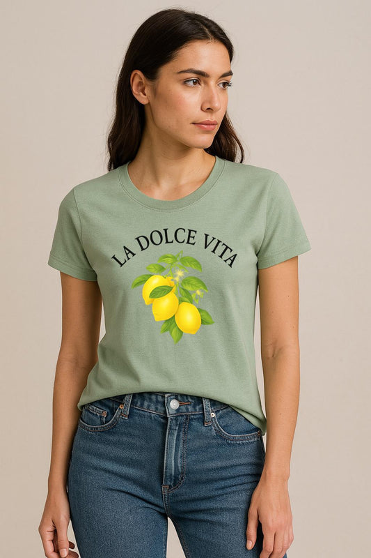 Tricou Verde Dolce vita