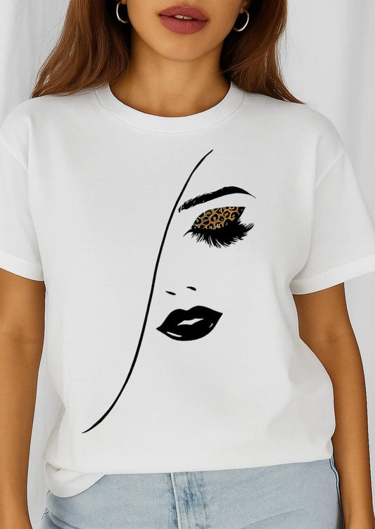 Tricou dama din bumbac 100% Face
