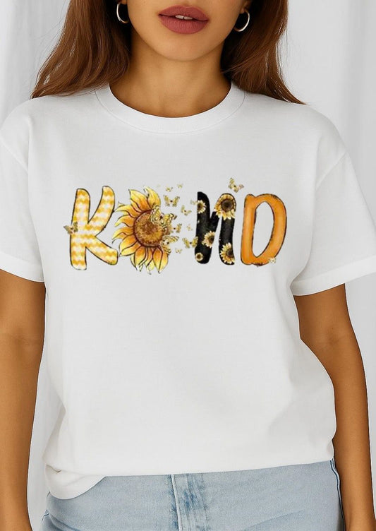 Tricou dama din bumbac 100% Kind 2