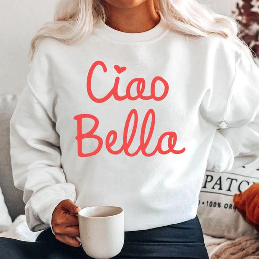 Bluza din bumbac 100% Bella Ciao