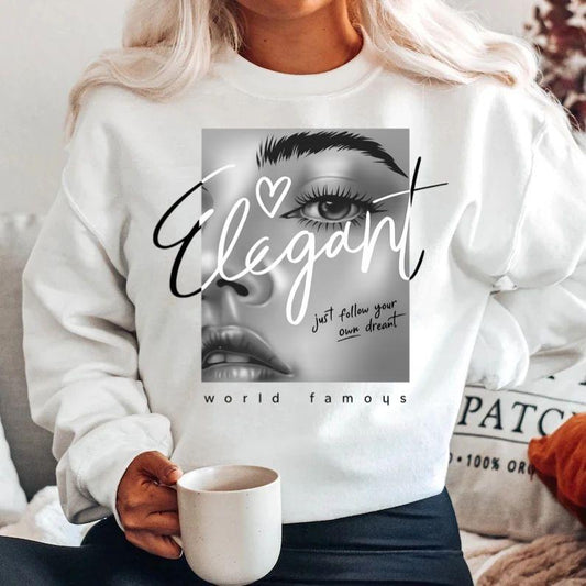 Bluza din bumbac 100% Elegant