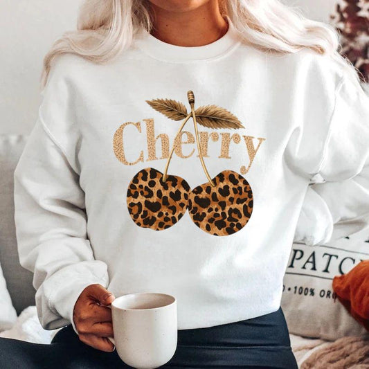 Bluza din bumbac 100% Cherry