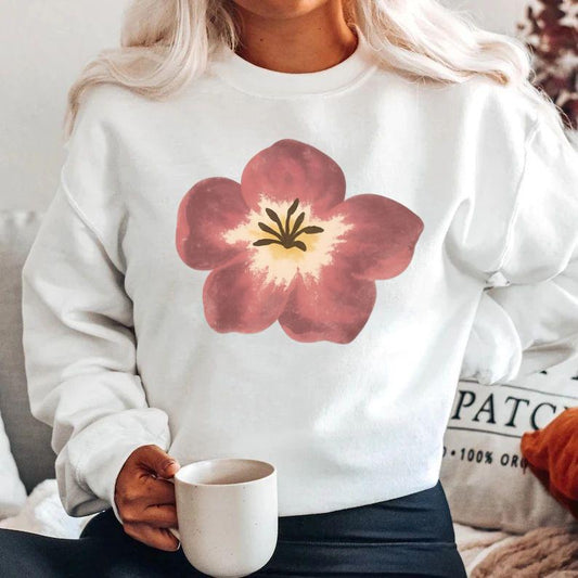 Bluza din bumbac 100% One flower