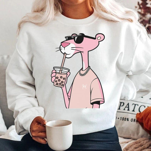 Bluza din bumbac 100% Pinky