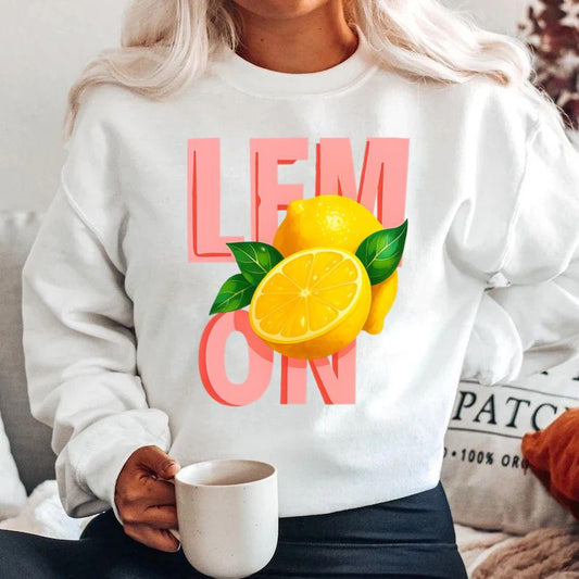 Bluza din bumbac 100% Lemon
