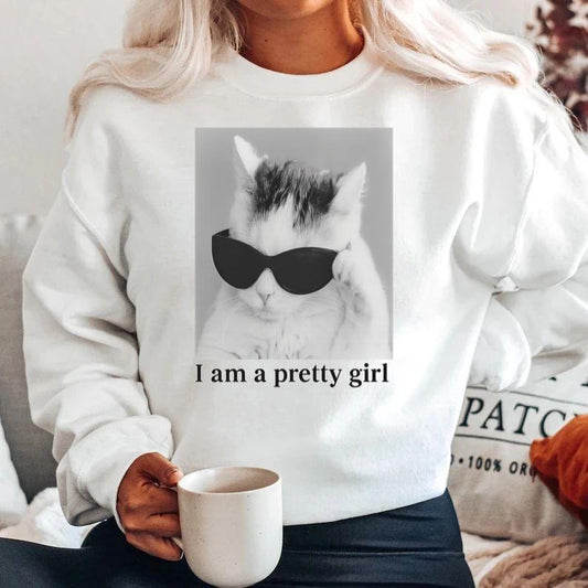 Bluza din bumbac 100% Pretty girl