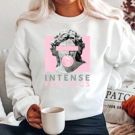 Bluza din bumbac 100% Intense