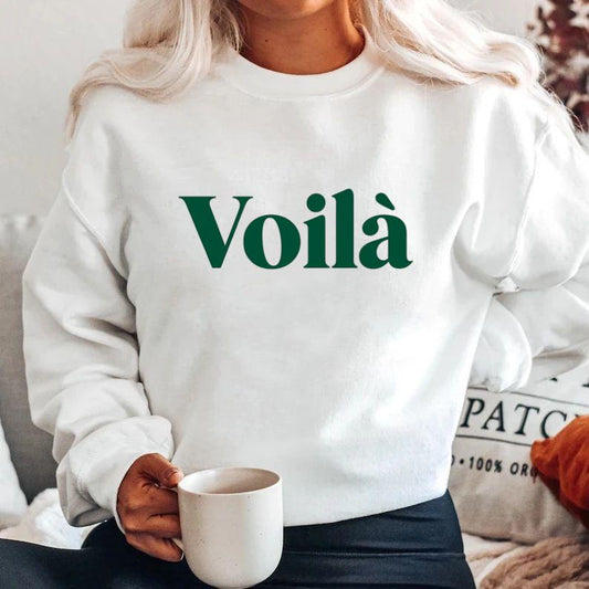 Bluza alba din bumbac 100% Voila