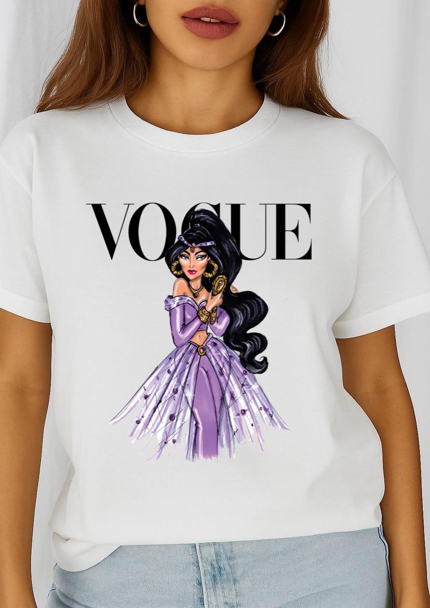 Tricou dama din bumbac 100% Mov fashion