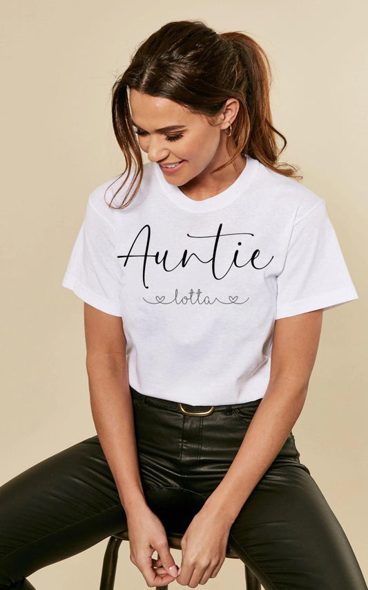 Tricou dama din bumbac 100% Auntie
