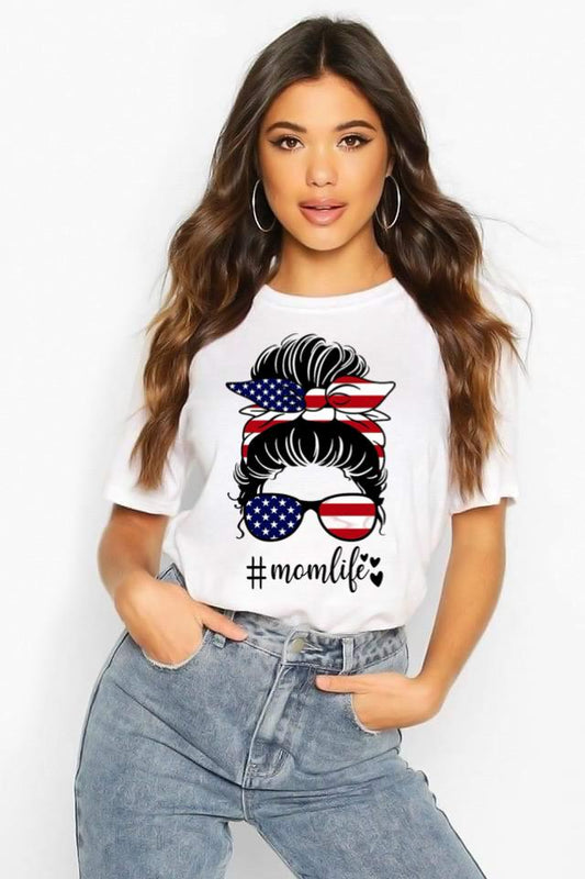 Tricou dama din bumbac 100% Momlife